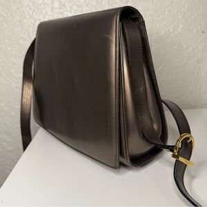 Ferragamo Metallic Brown Crossbody
